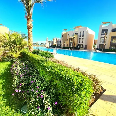 Fabulous Sea View 1 Bedroom & Private Garden To The Pool At Mangroovy Hurghada Exterior photo