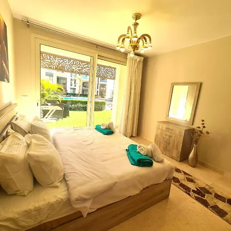 Fabulous Sea View 1 Bedroom & Private Garden To The Pool At Mangroovy Hurghada Exterior photo
