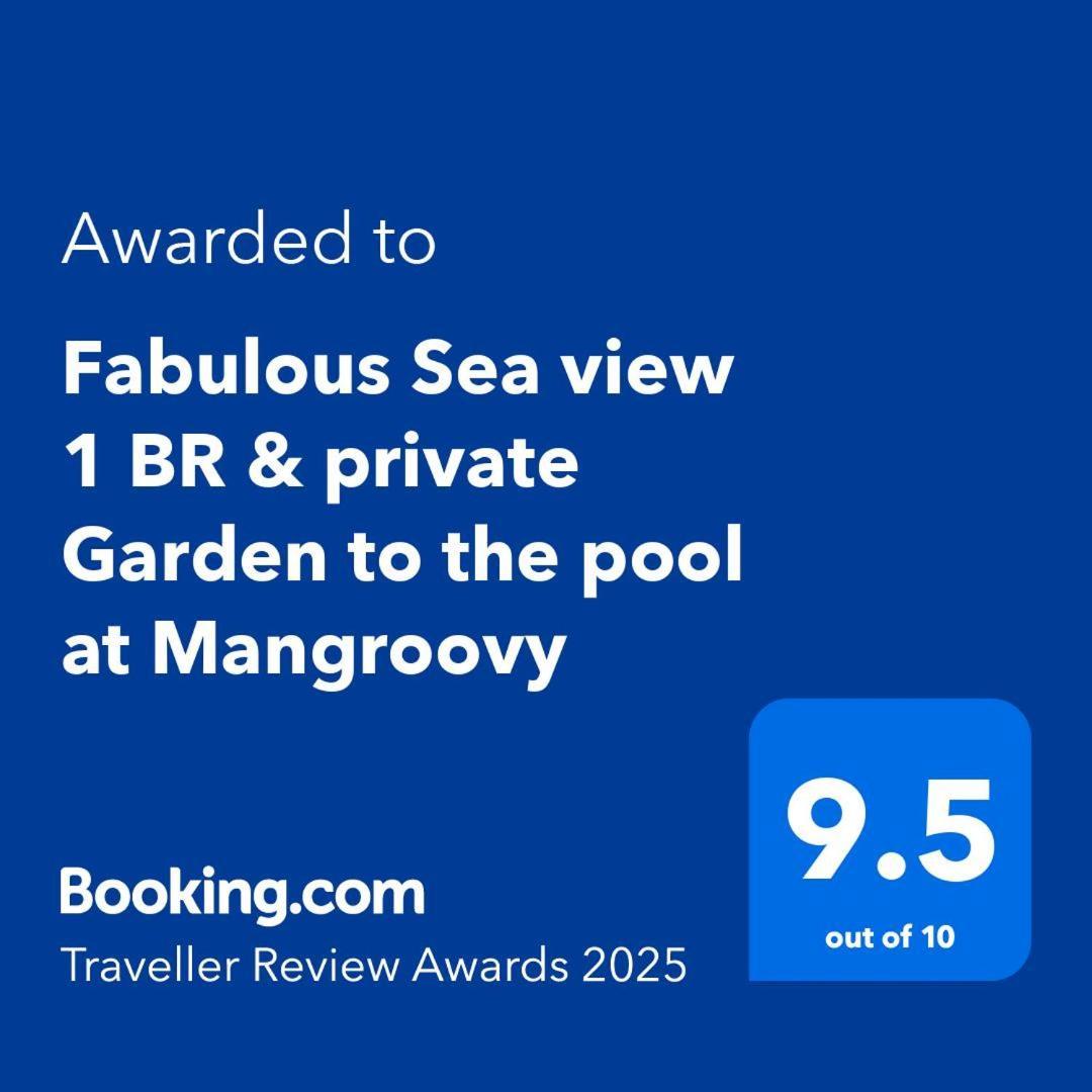 Fabulous Sea View 1 Bedroom & Private Garden To The Pool At Mangroovy Апартаменти